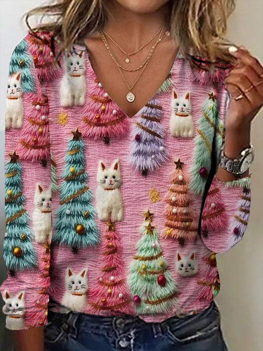 Christmas Tree Casual T-Shirt