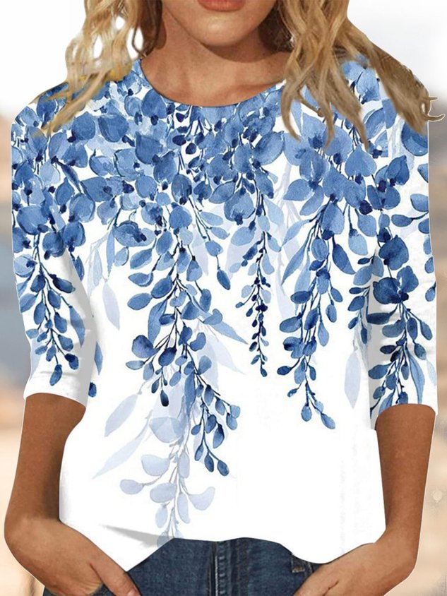 Floral Casual T-Shirt