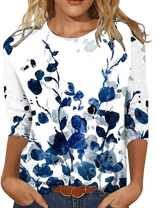 Floral Casual T-Shirt