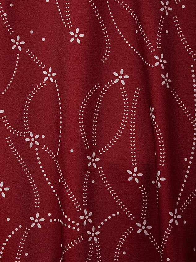 Christmas Floral Holiday T-Shirt